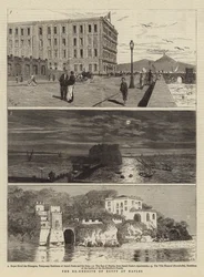 The Ex-Khedive of Egypt at Naples